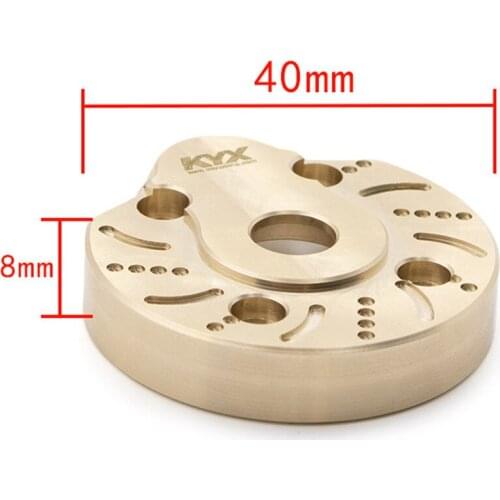 Heavy Brass Steering Knuckle Caps for Axial Capra UTB RC Car Parts Accessories Front Rear Counterweight