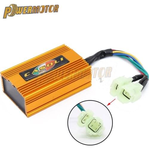 Motorcycle AC Fired High Performance Alloy Racing AC CDI Box for GY6 50cc 150cc 139QMB 152QMI 157QMJ Scooter Moped ATV Go Kart