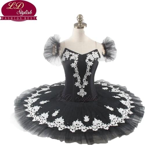 Women Black Professional Tutu Red Swan Lake Ballet Tutu Professional White Swan Lake Ballet Tutu LD0008