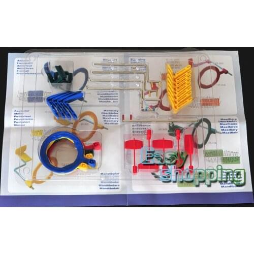 1Box Dental Intra Oral X-Ray Film Positioning System Complete
