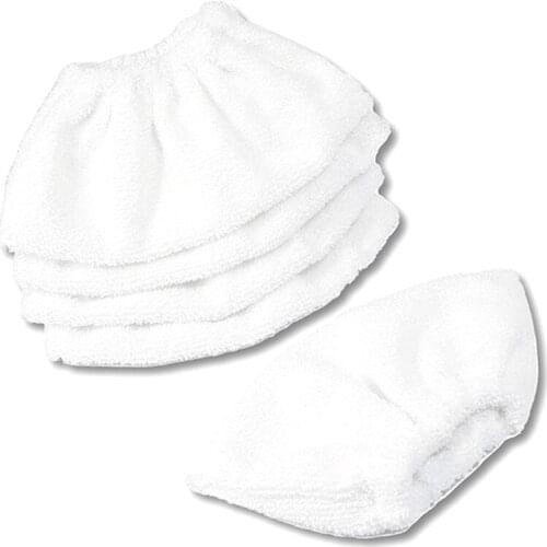 10 Pcs Microfiber Cover Set for Hand Nozzle Karcher EasyFix Steam Cleaner SC1, SC2, SC3, SC4, SC5