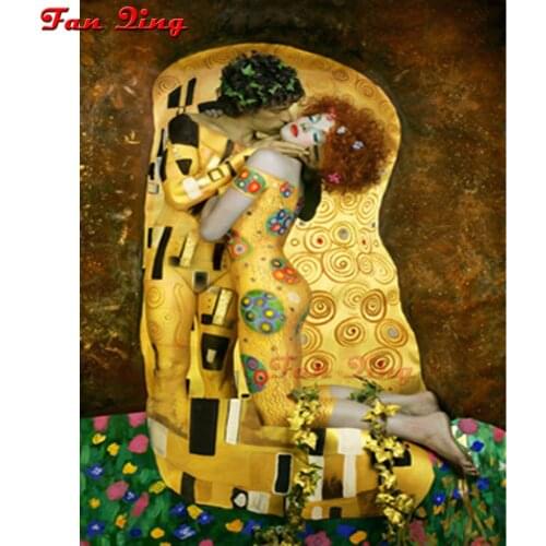 Diy Full Square Round Drill 5D Diamond Painting Cross Stitch Diamond Embroidery "Character couple" Home Decor Gift