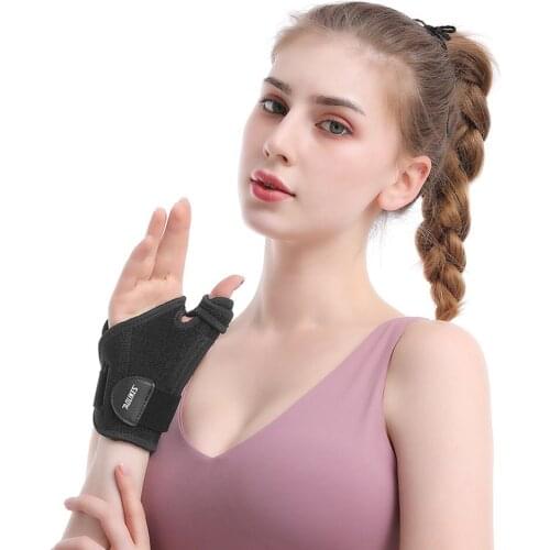 Getinfit 1Pcs Adjustable Wrist Brace Support Arthritis Sprain Splint Wristband Wrist Support Weight Lifting Gym Training Wraps