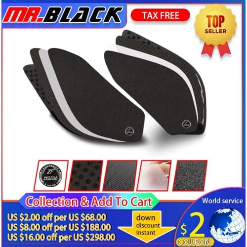 For Kawasaki ZX6R ZX 6R 2009 2010 2011 2012 2013-2015 Protector Anti slip Tank Pad Sticker Gas Knee Grip Traction Side Decal