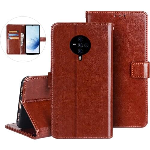 For Vivo S6 6.44 inch Leather Case On For Coque Vivo S6 5G V1962A Premium Magnetic Flip Wallet Cover Phone Cases Fundas