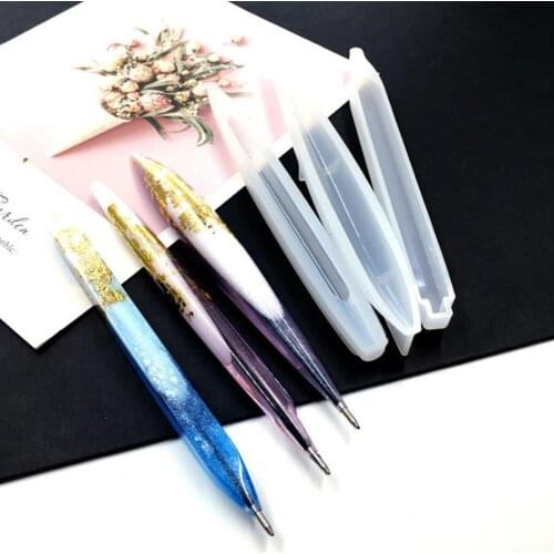 Resin Mould Ballpoint Pen Epoxy Mold Silicone Molds Jewelry Making Tool DIY Gift