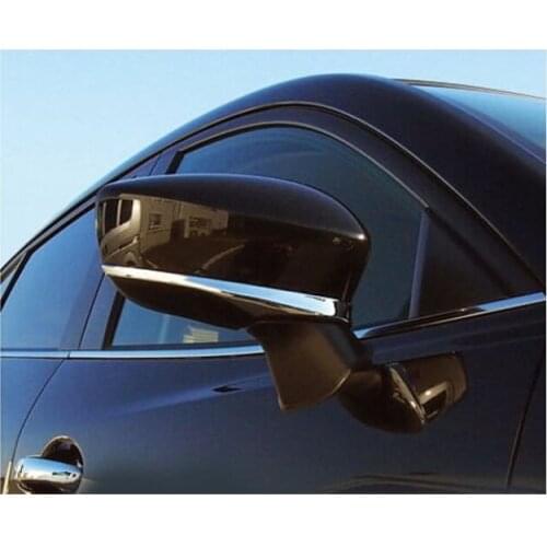 HOT FIT FOR MAZDA 3 AXLEA 2014-2016 CHROME DOOR SIDE MIRROR UNDER COVER TRIM GARNISH MOLDING OVERLAY PROTECTOR ACCSSORIES