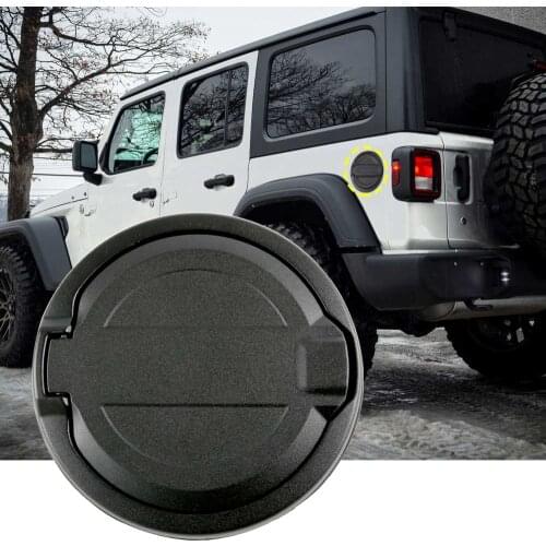 Fuel Filler Door Cover Gas Cap Exterior Accessories For Jeep Wrangler JL Unlimited