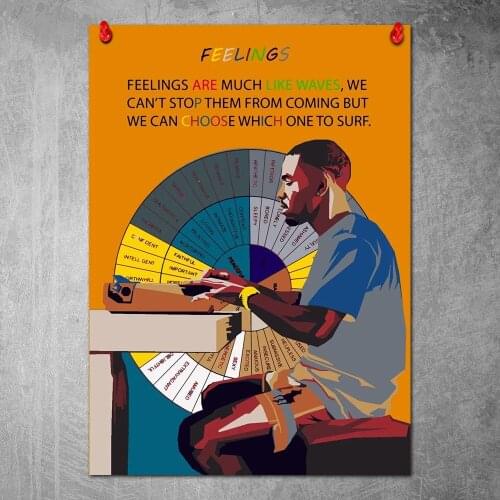 Canvas Poster Rapper Wall Art Painting Posters and Prints Wall Pictures for Home Decor No Frame