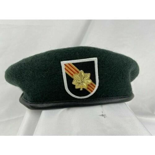 VIETNAM WAR US ARMY 5ST SPECIAL FORCES BERET MAJOR INSIGNIA MILITARY HAT armyshop2008
