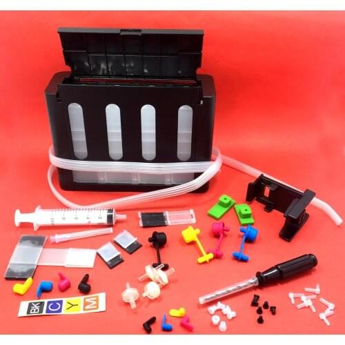 YOTAT Universal DIY CISS kit / CISS ink tank with full accessories for for HP 60 61 74 75 78 92 93 40 41 45 49 54 56 57