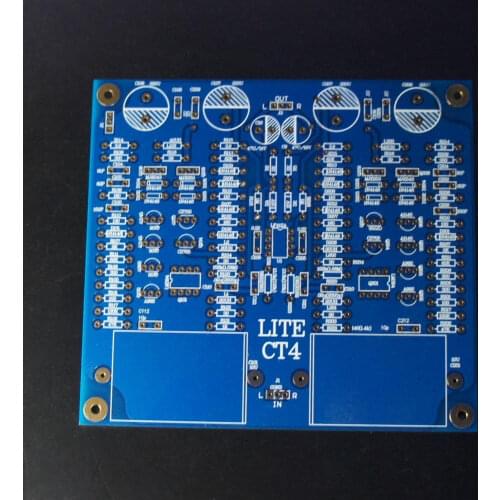 1pcs CT4 Transistor MM to amplify the PCB blank board Meryl Wycombe line /CT4 MM phono amplifier board