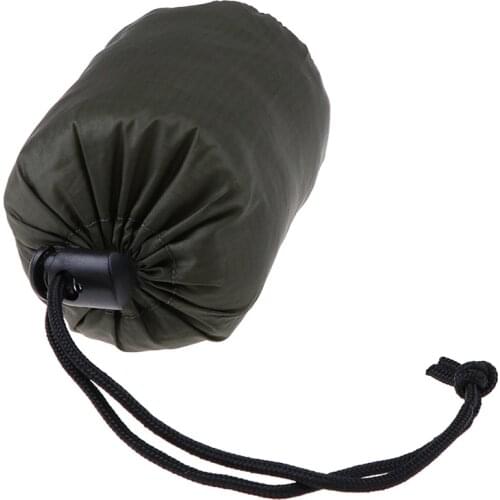 1pc Camping Sleeping Bag Storage Bag Outdoor Emergency Sleeping Bag Storage With Drawstring Sack For Camping Hiking