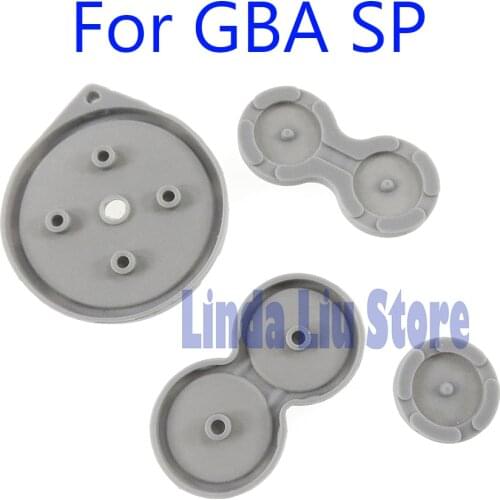 20sets 50sets 200sets silicone Conductive Rubber Conductive Key Pads for GBA SP for Gameboy Advance SP