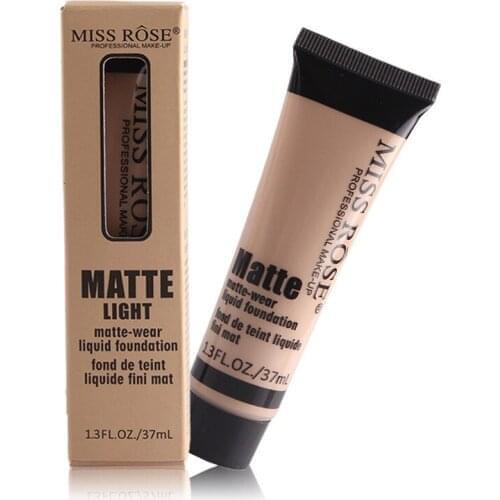 37ML Face Foundation Base Long Wear Moisturizer Oil Control Concealer Liquid Foundation Cream Long Lasting Liquid Foundation