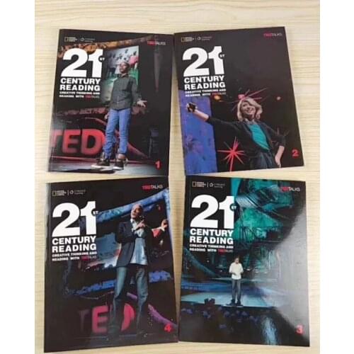 5-12 year Childrens English story book 21 Century Reading english picture book help child be reader early education book4pc/set