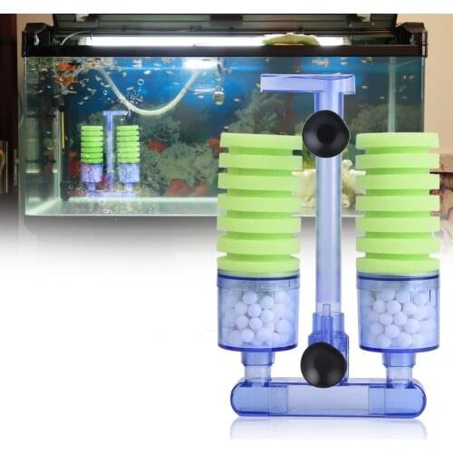 Aquarium Filter Fish Tank Air pump Sponge Biochemical Oxygen Pump for Mini Fish Tank Supplies Aquatic Pets Foam sponge Tank