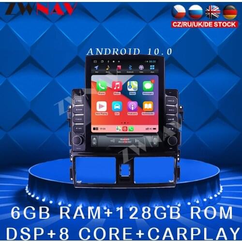 For Toyota YarisVios 2013-2016 Android 10 Tesla style Car DVD Player GPS navigation Car Auto Radio Stereo Multimedia Player