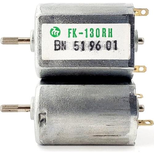 Micro 130 Electric Motor DC 3V 3.7 4.5V Small Tiny Motor High Speed 36000RPM Strong Magnetic Carbon Brush DIY Car Boat Toy Model