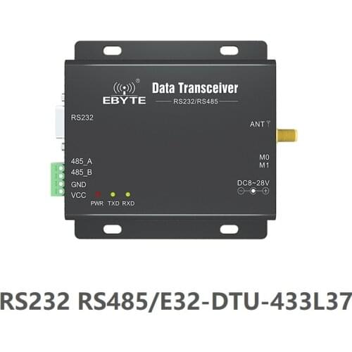 E32-DTU-433L37 Lora Long Range RS232 RS485 SX1278 433mhz 5W IoT uhf Wireless Transceiver 433 mhz Transmitter Receiver Module