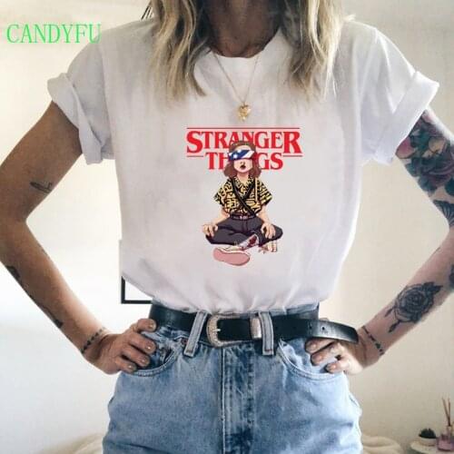 Girl T-Shirt Women Tops Casual T Shirt Harajuku Clothes Funny Movie Tshirt Graphic Tee Grunge Aesthetic Punk Clothes Aesthetic