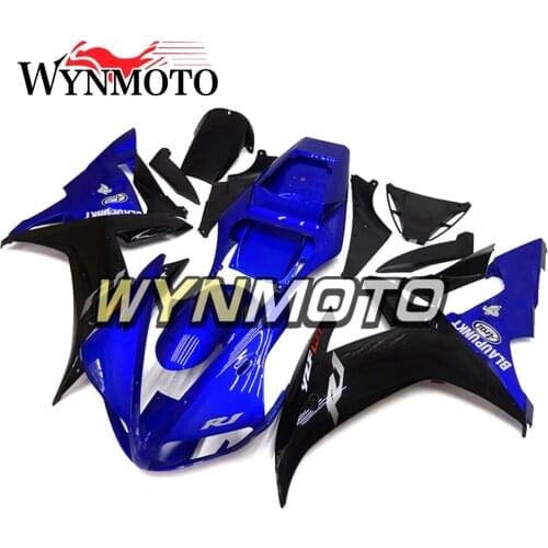 Royal Blue Full ABS Injection Plastics Fairings For Yamaha YZF1000 R1 Year 2002 2003 02 03 Fairing Kit Motorcycle Body Frames