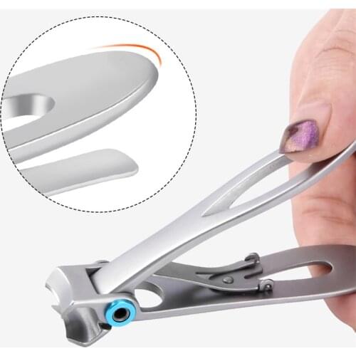 Nail Clippers Trimmer Stainless Steel Nail tools manicure Thick Nails Cutter Scissors Toenail Clippers for Thick Nails