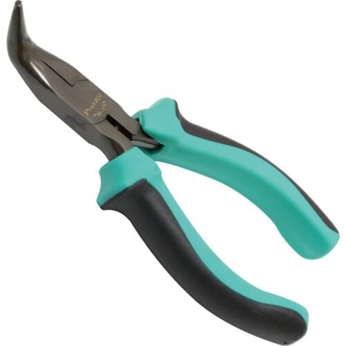 Cutting Pliers S45C Material Curved Nose Pliers Wire Cutters Hand Tools Bending Pliers Curved Wire Wrapping Beading Jewelry