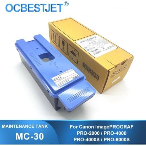 MC-30 Maintenance Cartridge 1156C002AA For Canon imagePROGRAF PRO-2000 PRO-4000 PRO-4000S PRO-6000S Printer Maintenance Tank