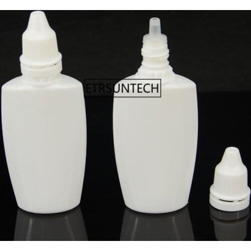 30ml Empty Plastic Squeezable Dropper Bottles For Solvents Light Oils Paint Essence Eye Drops bottle F2060