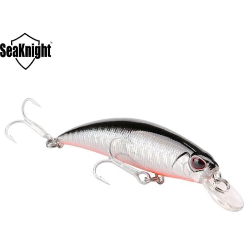 Seaknight Brand SK040 Series Minnow Lure Fishing Lure 9.5g 70mm/2.76in Fishng Hard Bait VMC Hooks Ripbait for Carp Fishing