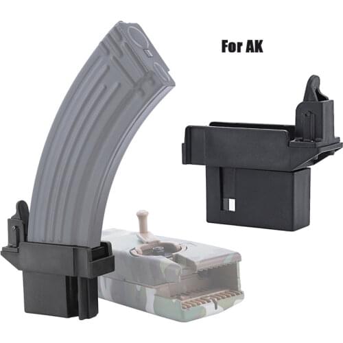 Tactical Military Equipment M4 1000rd BB Speed Loader/Converting Adaptor AK G36 MP5 Magazine Quick Loader Hunting Accessories