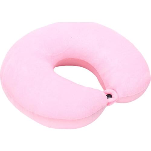 U Shaped Travel Pillow Particles Neck Car Plane Pillows Soft Cushion Home Outdoor Textile B1