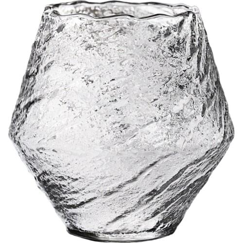 Japanese Handmade Hammered Whiskey Glass Heat-resistant Juice Cup Liquor Whisky Crystal Wine Glass SUB Sale