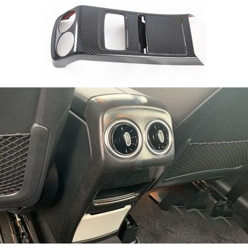 For Mercedes-Benz GLA-Class H247 GLA200 220 250 2020 2021 Rear Air Conditonnal Vent Cover Trim AC Outlet Panel Decoration Frame