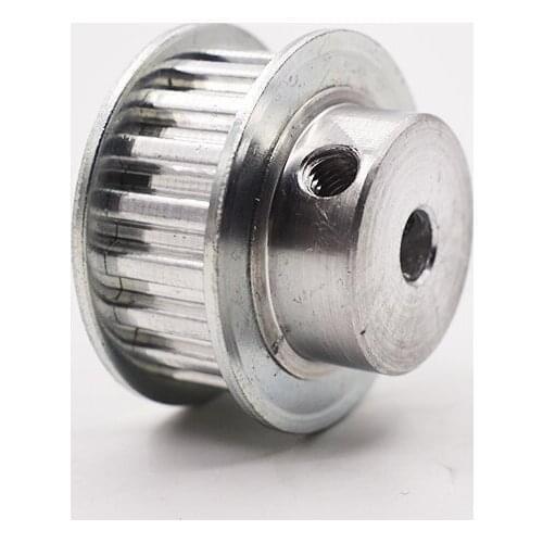 Aluminum Alloy BF Type XL 18 Teeth 5-15mm Inner Bore Timing Pulley 11mm Width 5.08mm Pitch Synchronous Wheel