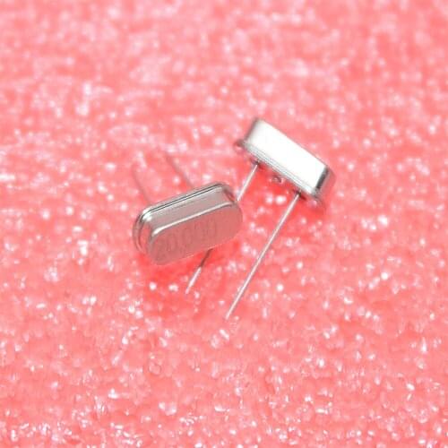 100 PCS/LOT 20 MHz HC - 49 s passive crystals into 20.000 MHz 20 m crystal 20.000MHz 20mhz 2PINS DIP