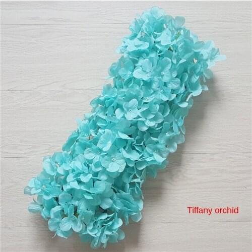 60x40cm Wedding Road Cited Flowers Silk Rose Hydrangea DIY Arched Door Flower Row Window T Station Wedding Home Hotel Decoration