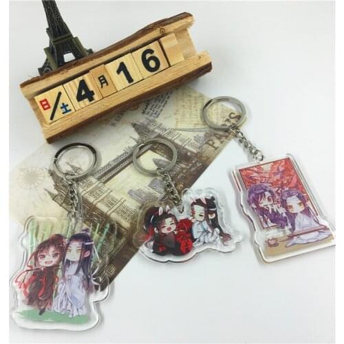 1pc Modaozhushi The Grandmaster of Demonic Cultivation keychains acrylic pendants