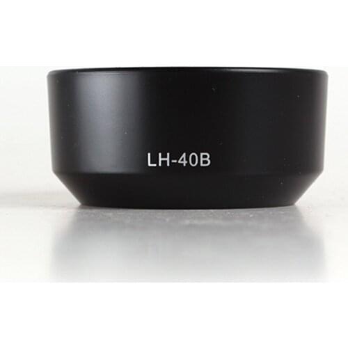 Pixco LH-40B Bayonet Mount Lens Hood Suit For Olympus M.Zuiko Digital 45mm F1.8 Lens Black
