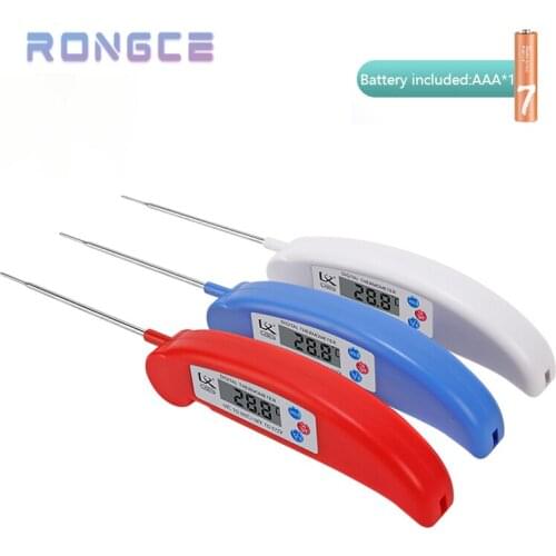 BBQ Meat Food Thermometer Digital Cooking Kitchen Water Milk Oil Liquid Oven Thermometer Probe