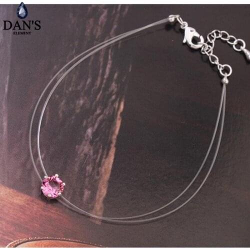 DANS Real Austrian Crystals Fashion brand bracelets & bangles For women simply 115773Rose