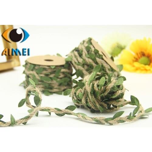 Sen Rope 10 Meters Green Background Decoration Layout Simulation Wreath Rattan Bouquet Packing With Diy Materials And Accessorie