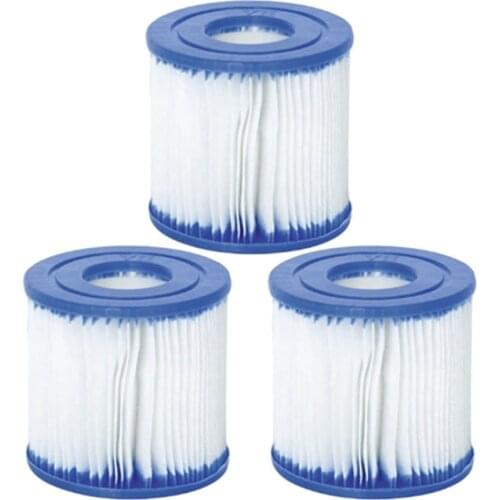 Swimming Pool Filter For Bestway VII Pool Filter Intex Type D Pump Cartridge Reusable Foam Sponge Cartridge HEPA Cleaning Tool