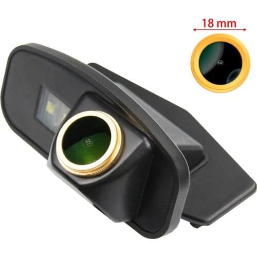 Freezzmi HD Car Rear View Reverse Backup Camera Original Hole for Honda CRV CR-V Odyssey Fit Jazz Elysion Crosstour