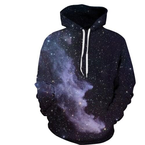 MKASS Hot Series Space Galaxy Sweatshirt Hoodies 3D Print Hip Hop Coats Casual Sweat Shirt Men Women Hooded Tops Plus Size
