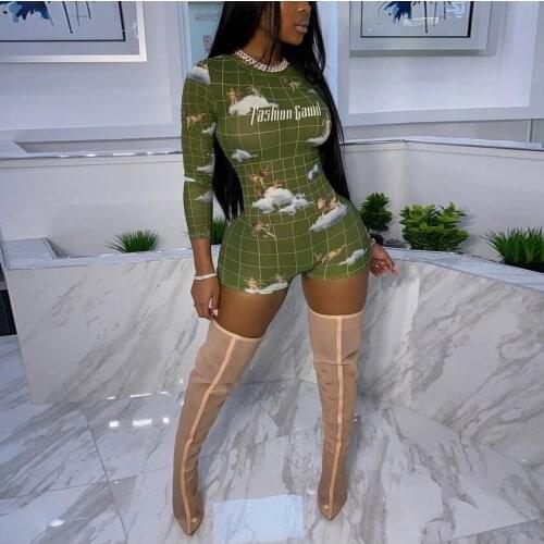 Sexy Transparent Playsuits Women Skinny Full Sleeve Bodycon Mini Length Evening Night Club Wear Rompers & Jumpsuits Hot Summer
