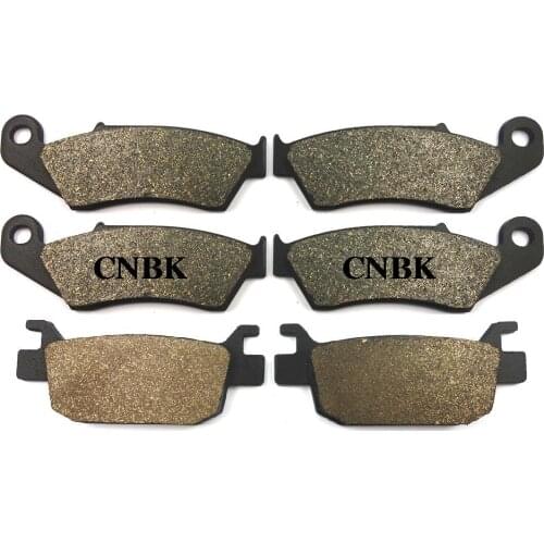 FL+FR+R Brake Pad Set fit HONDA 700 TRX XX8-9 TRX700 2008 - 2009