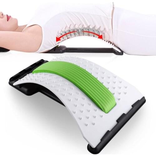 Neck Massage Cervical Lumbar disc herniation traction pad waist strain support Pain Relief Accupressure Magic Stretcher Fitness