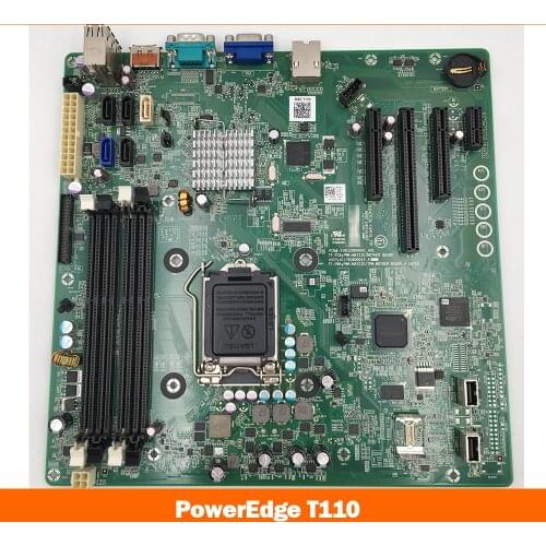 For T110 X744K W0W22 V52N7 0X744K 0W0W22 0V52N7 server motherboard fully tested